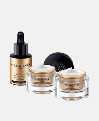 Collagen i8 Paris   Luxus Anti Aging Set (Serum + Tagescreme + Nachtcreme)   NEU