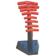 Bondhus 15389 8pc Set T-Handles 9" 2-10mm w/Stan