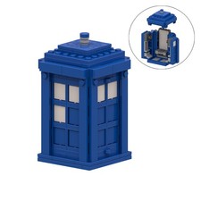 Set mattoncini Mocs La cabina telefonica Doctor 238 pezzi kit blocchi di costruzione