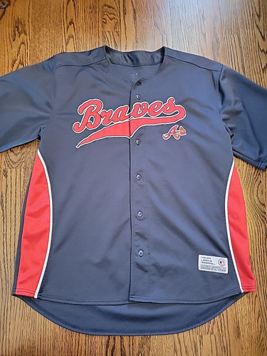 Atlanta Braves Jersey Baseball MLB MENS Size XL Shirt Extra-large