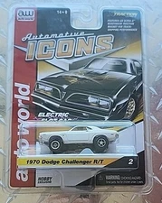 Auto World SC402/48 Icons 1970 Dodge Challenger R/T Electric HO Slot Car 