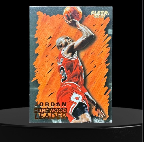 1996-97 Fleer Hardwood Leader #123 Michael Jordan Chicago Bulls