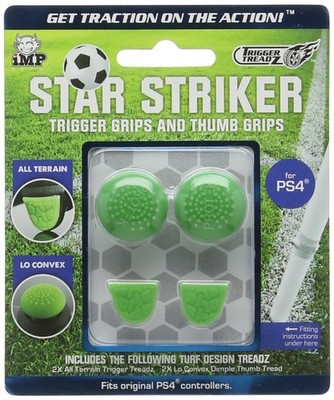 PS4 - Trigger Treadz / Controller Griffe #Star Striker grün [iMP Tech] NEU&OVP