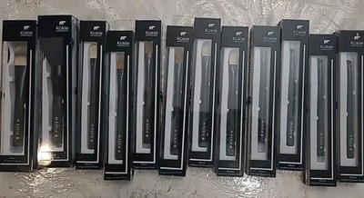 Lot of 12 Kokie Professional Makeup Brushes Assorted Mixed Set New Sealed See Pi