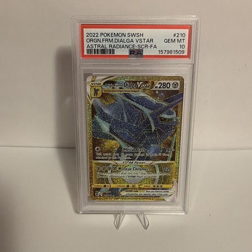 Origin Forme Dialga VSTAR - (Secret) 210/189 Swsh10: Astral Radiance Holo PSA10