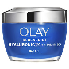 Olay Hyaluronic 24 + Vitamin B5 Moisturiser, Lightweight Day Gel Cream, 50 ml