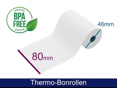 ADT804612 ARTDEV Thermorolle 80 46 12 B/D max./K weiss 55g 25m ~D~