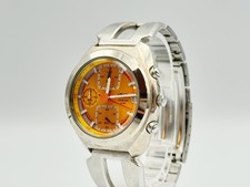 Seiko ALBA V657-6030 Quartz Chronograph Orange Dial Men