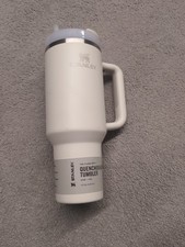 Stanley Quencher H2.0 FlowState 40oz 1.18L Cream Colour Tumbler X Ex Display NEW