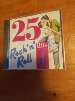 25 ROCK 'N' ROLL HITS VOL 4-ALBUM(25 TRACK CD)CHUCK BERRY,FATS DOMINO,CHIFFONS+