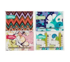 Kleenex Slim Pack Facial Tissue 10 Count 3ply pack Of 12