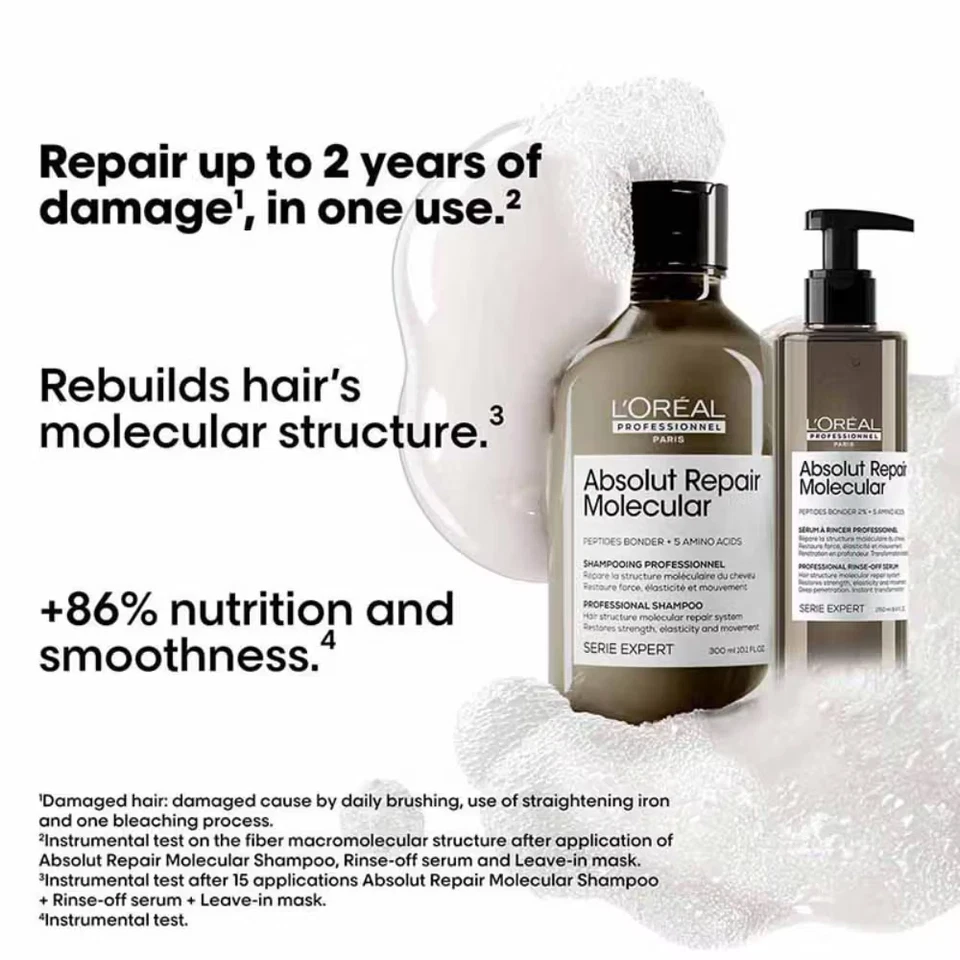 Absolut Repair Molecular Series Expert - L'Oreal Professionnel Trio Set - Image 2 of 4