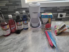 Hawaiian Shaved Ice Electric Shaved Ice Machine/Comes with Extra Supplies