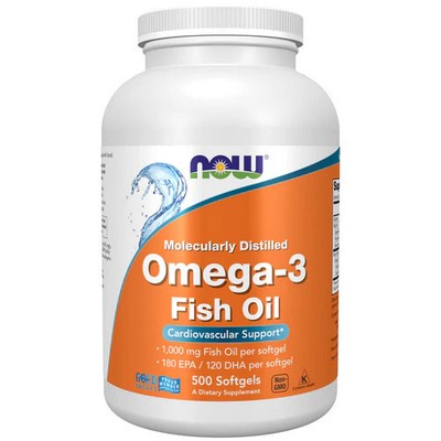 Omega-3 500 Softgels  by Now Foods