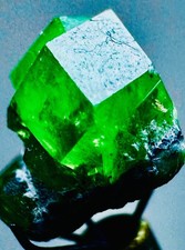 ULTRA RARE AESTHETIC!!! Natural Green Demantoid Garnet Crystal Gemstone Matrix