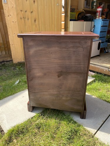 Pine Bedside Unit with Drawer and Cupboard Classic Mexican Design - Picture 8 of 8
