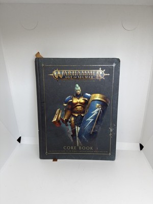 Warhammer Age Of Sigma Core Book 2018 Games Workshop großes gebundenes Buch