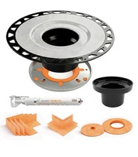 Schluter Kerdi Drain Adapter Kit 5-1/2" KDAM5FLKABS for Ring Shower Drain NEW