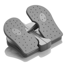 Simple Leg Exerciser While Sitting for Seniors, Foot Pedal Gray, Gray