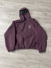 Large Stussy Canvas Insulated Work Jacket - P...