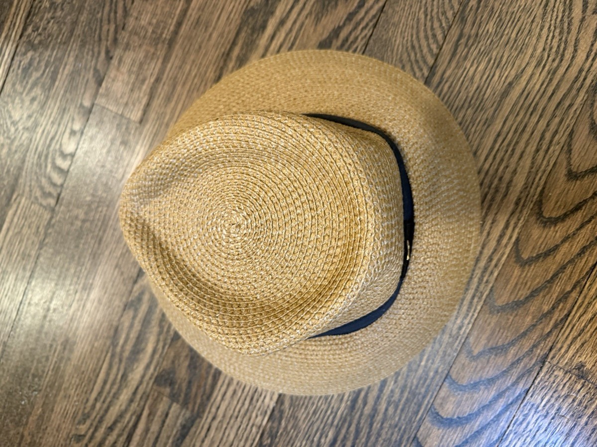 Eric Javits Squishee Packable Woven Metallic UPF 50+ Sun Hat Squishee® VIP Hat｜Packable Fedora｜Chin Strap | Eric Javits main image 3