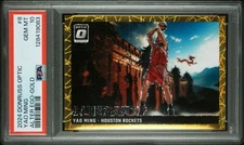 2024-25 Optic Yao Ming Alter Ego Gold /10 PSA Gem Mint 10 Houston Rockets HOF