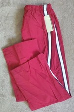 Xhilaration Sweatpants Kids Children M Medium Size 8 Red Lined Nylon Vintage