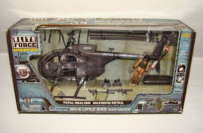 1:18 BBI Elite Force U.S Army MH-6 Little Bird Night Stalker