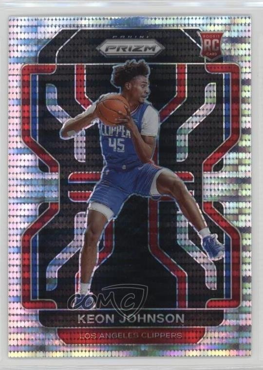 2021-22 Panini Prizm Pulsar Prizm Keon Johnson #326 0c6