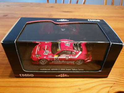 Ebbro 1/43 Nissan Mobilecast ADVAN Z Super Taikyu 2004 #245 Red New MIB