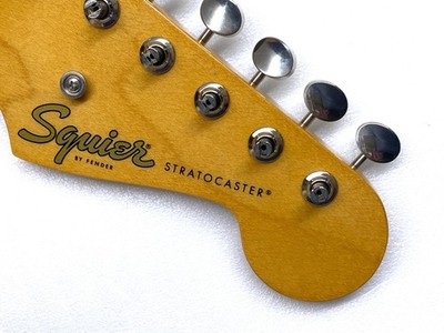 Genuine Fender Squier Strat 50s Style Vintage HEADSTOCK TINTED