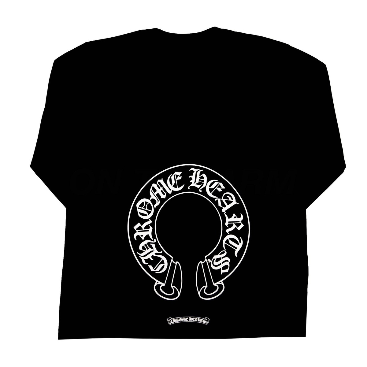 Chrome Hearts Black Horseshoe L/S Long Sleeve Tee Size XL BRAND
