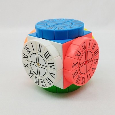  Super Time Machine Cube Colorful Digital Time Wheel Cube Gift Toy 