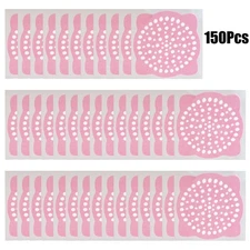 Easy and Convenient Use Multiple Color Options 150 PCS Shower Drain Covers