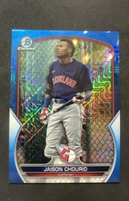 2023 Bowman Chrome - Prospects Jaison Chourio #BCP-226 Blue Mojo Refractor /150 