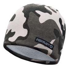 Softshell Fleece Lined Beanie Hats Winter Warm Running Skull Cap Thermal Snow...