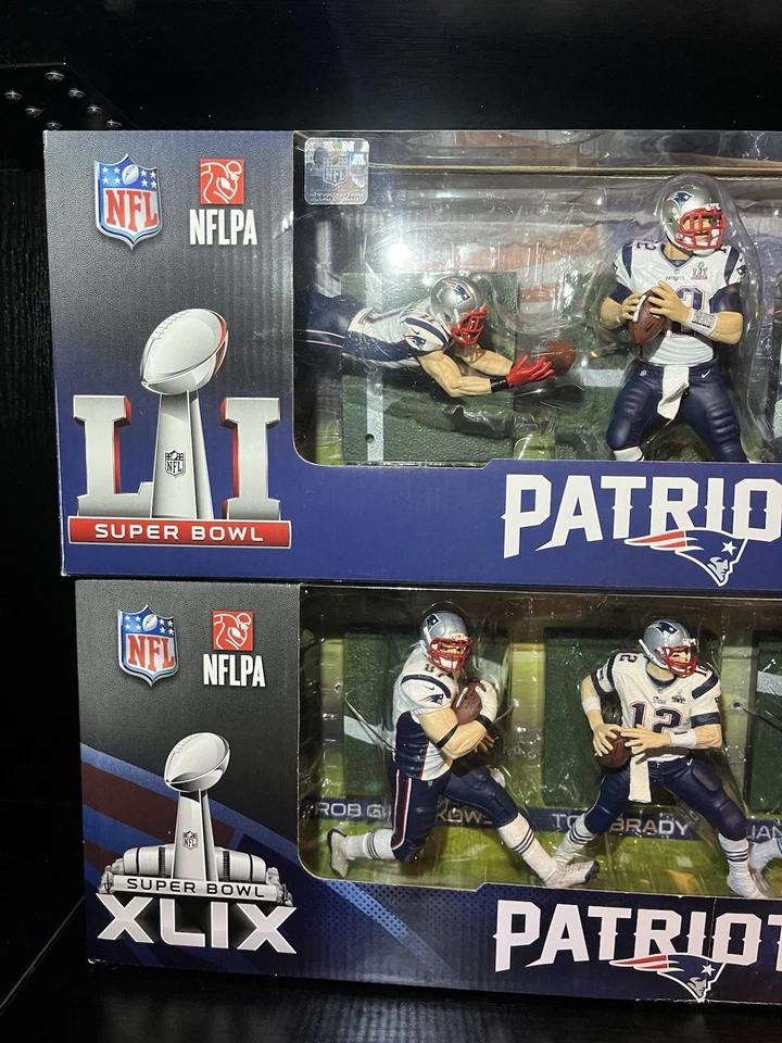 new england patriots nfl McFarlane Super Bowl Packs - Image 2 of 4