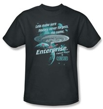 Star Trek: The Next Generation 25th Anniversary Enterprise T-Shirt NEW UNWORN