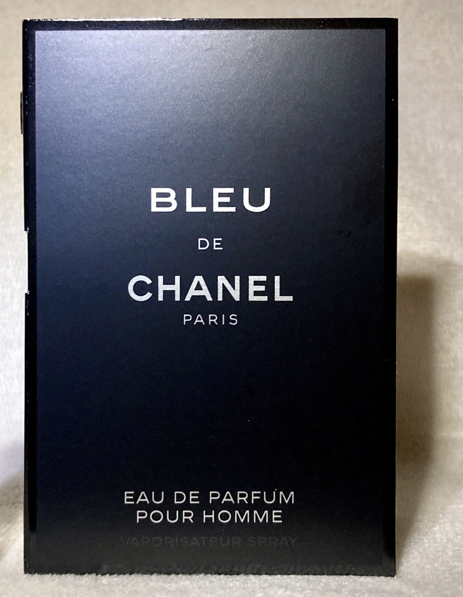 Chanel Bleu De Chanel Eau De Parfum Sample Spray For Men .05oz