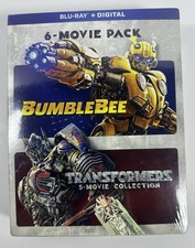 Bumblebee and Transformer Blu-Ray 6-Movie Pack Ultimate Collection NEW Sealed