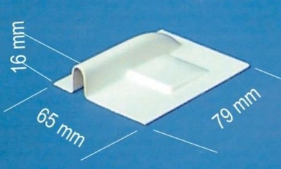 Extron - 2pcs 79x65x16mm WING SERVO COMPARTMENT COVERS