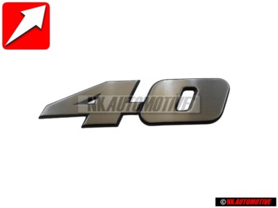 Original VW LT40 Front Grill Badge Emblem Brushed Silver - 291853687AG