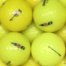 50 BRIDGESTONE E6 GELB GOLFBÄLLE/LAKEBALLS AA/A