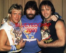 ROCK & ROLL EXPRESS & DUTCH MANTELL WRESTLER 8 X 10 WRESTLING PHOTO NWA