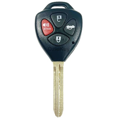 4 Button Remote Key Shell Case For Toyota Corolla Camry Matrix RAV4 ...