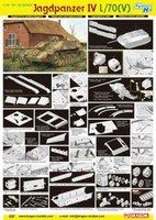 Jagdpanzer IV L/70(V) Tank 1:3 5 Kunststoff Modell Kit Dragon Models