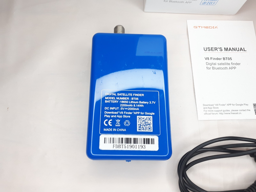 GT Media V8 Satellite Finder BT05 For Bluetooth App - Digital Satellite Finder - Bild 7 von 18