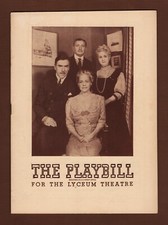 George S. Kaufman "THE LATE GEORGE APLEY" Leo G. Carroll 1944 Broadway Playbill