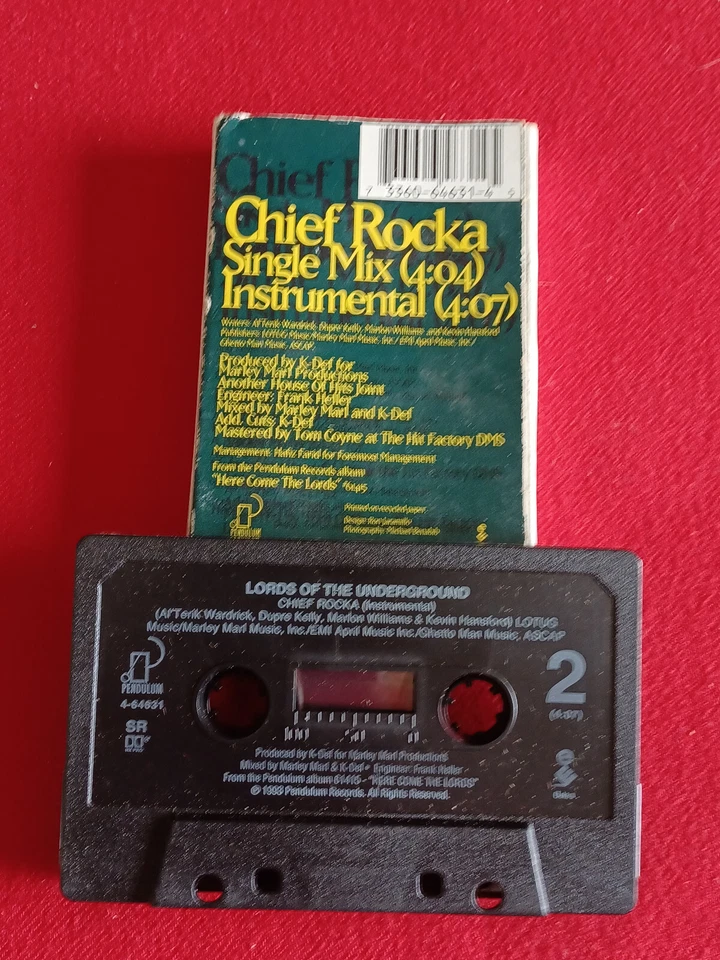 Chief Rocka - Lords Of The Underground ‎– Cassette - Image 4 of 4