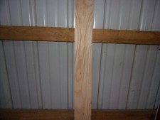 GUITAR NECK ASH WOOD KILN DRIED STABILIZED 25/32" THICK CLEAR LOT 718A FLAT